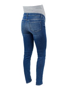MAMA.LICIOUS Krój slim Jeans -Medium Blue Denim - 20013978