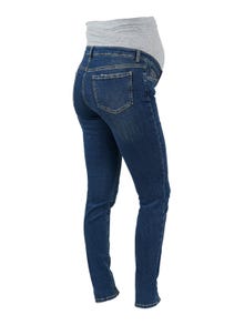 MAMA.LICIOUS Slim fit Jeans -Dark Blue Denim - 20014046