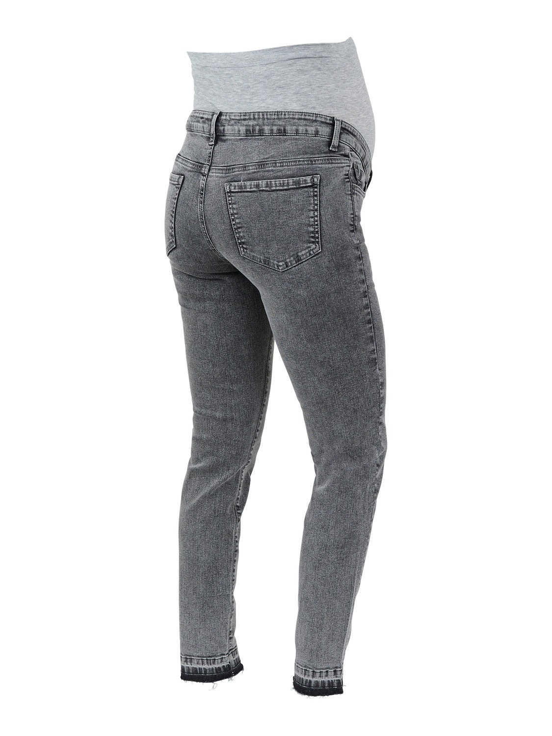 MAMA.LICIOUS Maternity-jeans -Dark Grey Denim - 20014049