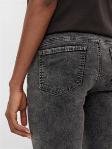 MAMA.LICIOUS Slim fit Jeans -Dark Grey Denim - 20014049