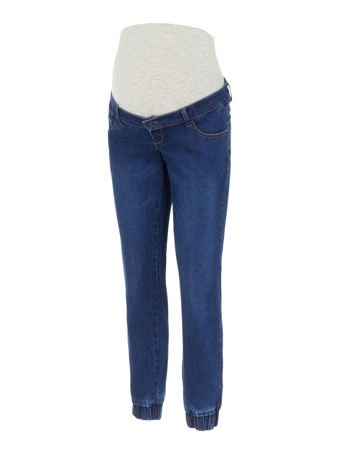 MAMA.LICIOUS Normal passform Jeans -Dark Blue Denim - 20014072