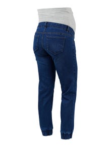 MAMA.LICIOUS Krój regularny Jeans -Dark Blue Denim - 20014072