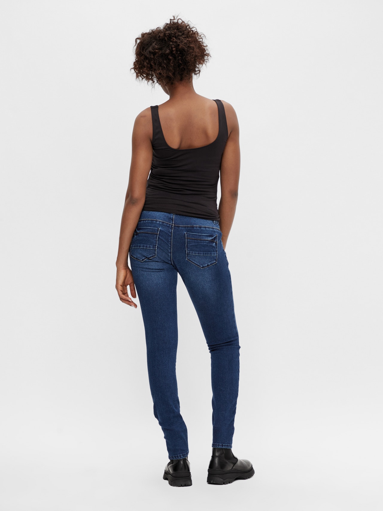 Slim-fit pregnancy jeans Sharon dark blue