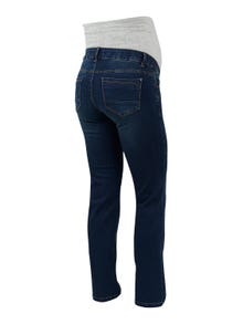 MAMA.LICIOUS Rak passform Jeans -Dark Blue Denim - 20014078