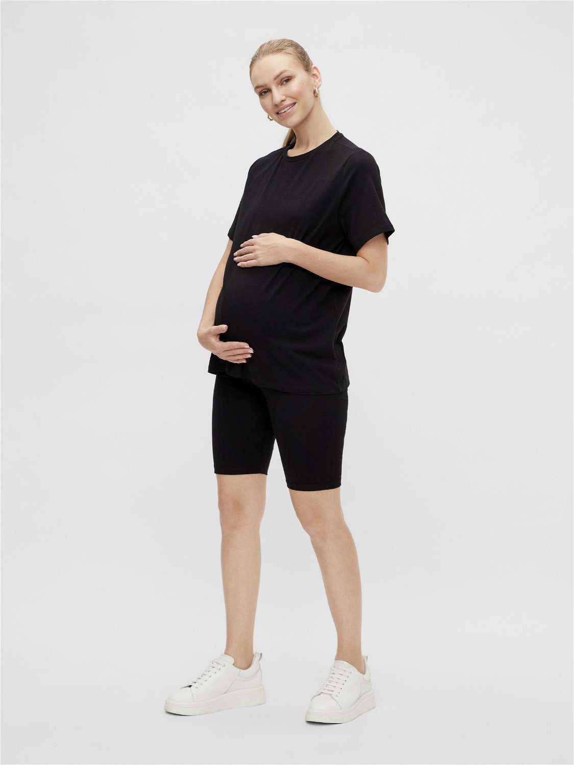 MAMA.LICIOUS Maternity-t-shirt  -Black - 20014157