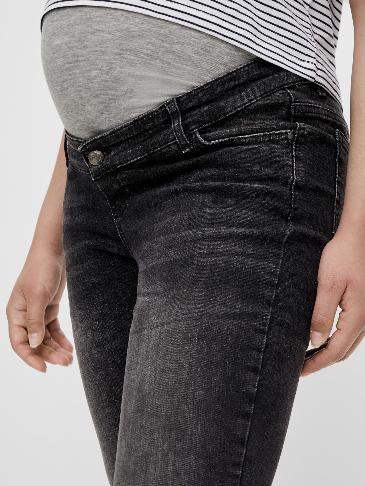 MAMA.LICIOUS Vente-jeans -Dark Grey Denim - 20014184