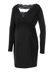 MAMA.LICIOUS Maternity-dress -Black - 20014268