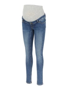 MAMA.LICIOUS Jeans Slim Fit -Dark Blue Denim - 20014367