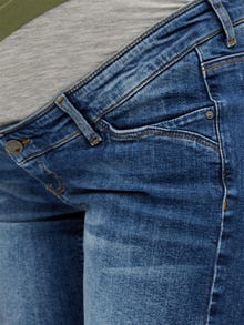 MAMA.LICIOUS Jeans Slim Fit -Medium Blue Denim - 20014525