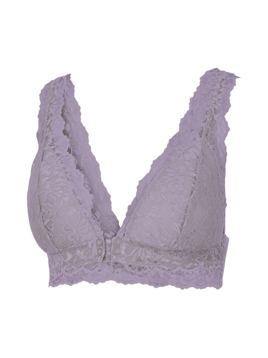 Nursing Lace Bralette - Lavender