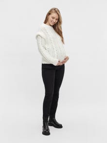 MAMA.LICIOUS Pull-overs Col tortue -Cloud Dancer - 20014719