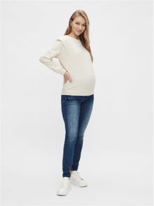 MAMA.LICIOUS Maternity-jeans -Medium Blue Denim - 20014897
