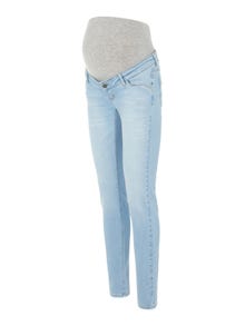 MAMA.LICIOUS Jeans Slim Fit -Light Blue Denim - 20014933