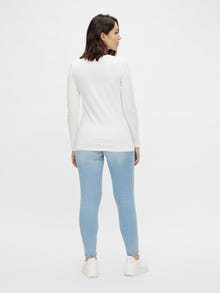 MAMA.LICIOUS Vaqueros Corte slim -Light Blue Denim - 20014933