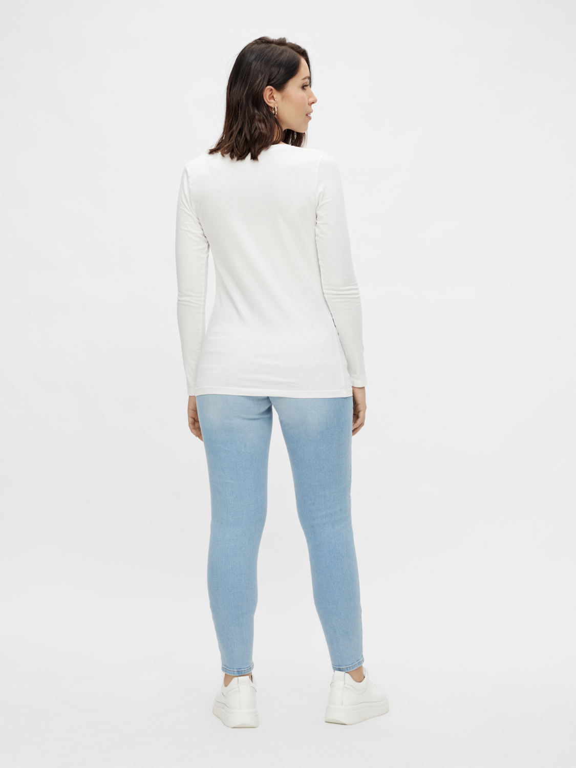 MAMA.LICIOUS Umstands-jeans  -Light Blue Denim - 20014933