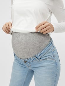 MAMA.LICIOUS Vaqueros Corte slim -Light Blue Denim - 20014933