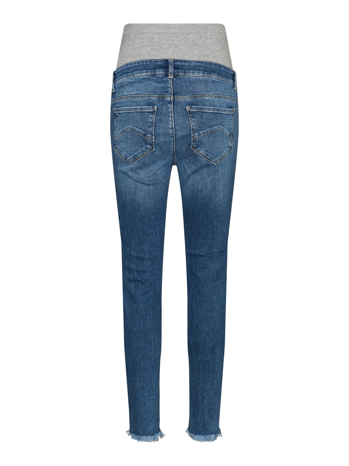 MAMA.LICIOUS Jeans Slim Fit -Light Blue Denim - 20014937