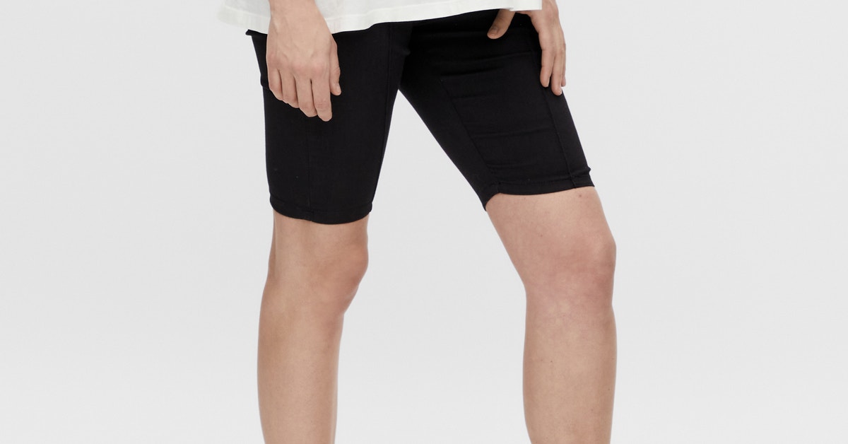 MAMALICIOUS MLNEWBETHUNE - Shorts - Black/schwarz Produktbild-Vorschau 3