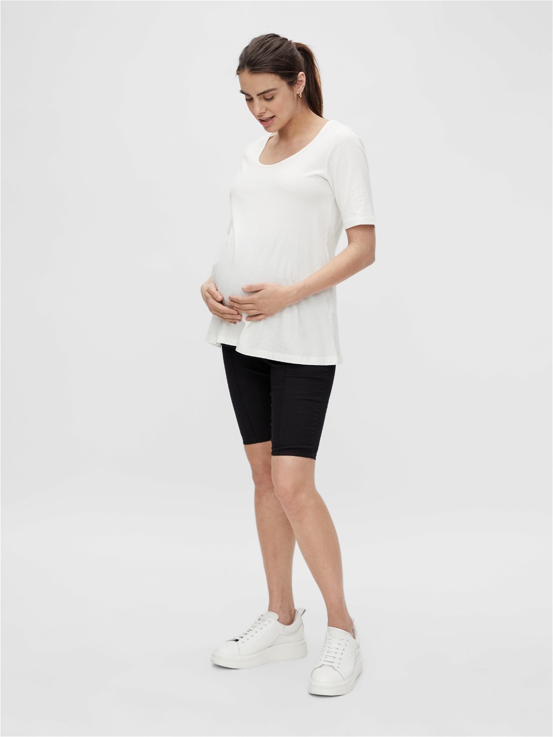 MAMA.LICIOUS Maternity-shorts -Black Denim - 20014938