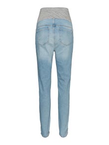 MAMA.LICIOUS Krój slim Jeans -Light Blue Denim - 20014948