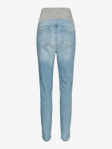 MAMA.LICIOUS Maternity-jeans -Light Blue Denim - 20014948