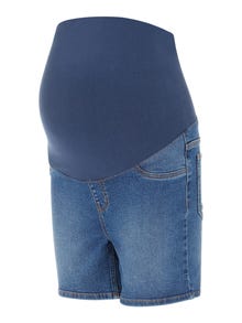 MAMA.LICIOUS Maternity-shorts -Medium Blue Denim - 20015001