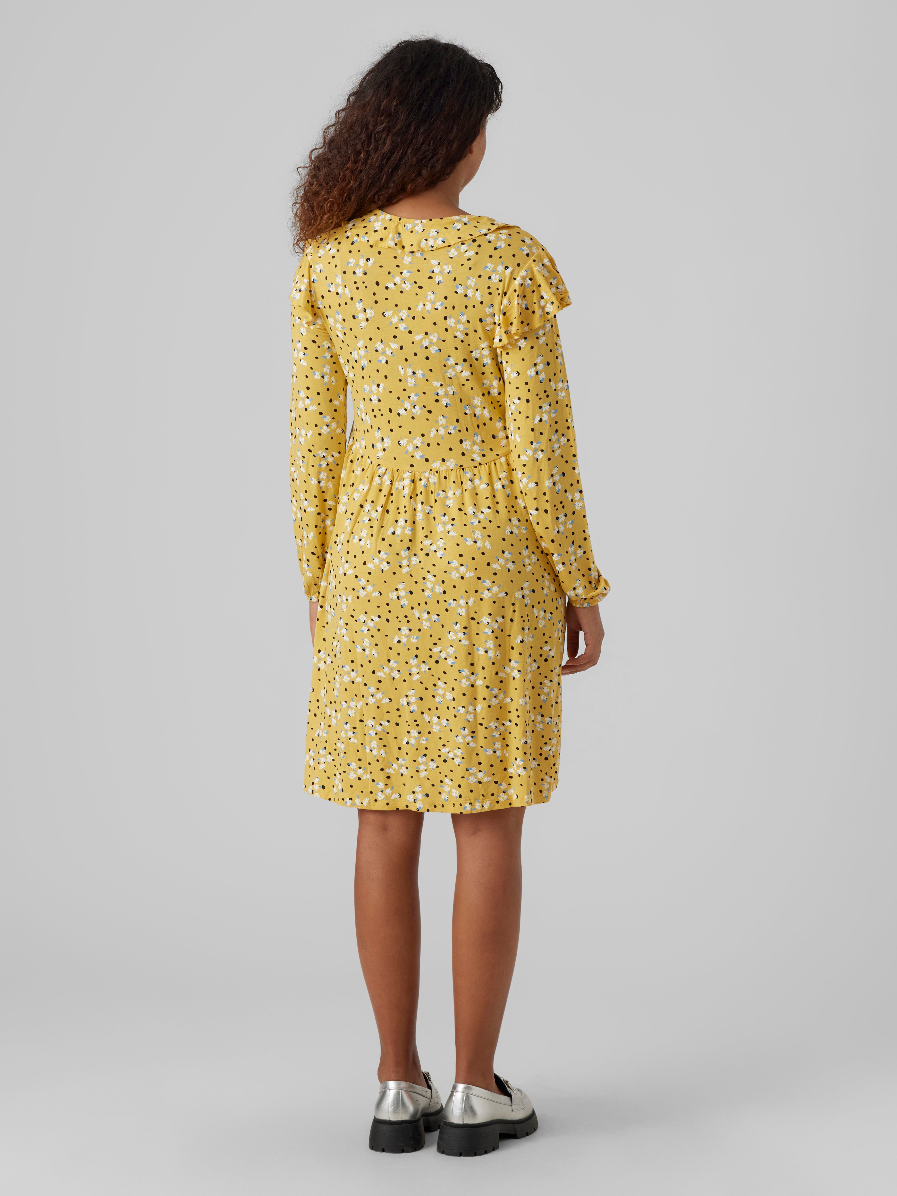 Monki clearance yellow dress