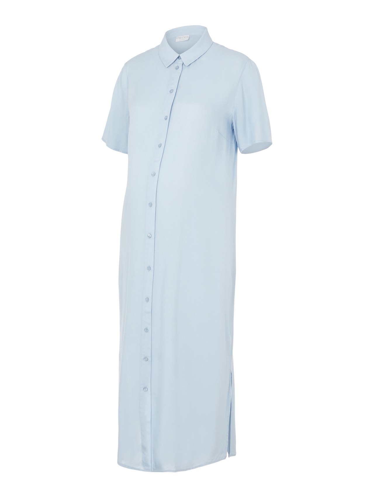 MAMA.LICIOUS Vestidos Corte regular Cuello de camisa -Kentucky Blue - 20015122
