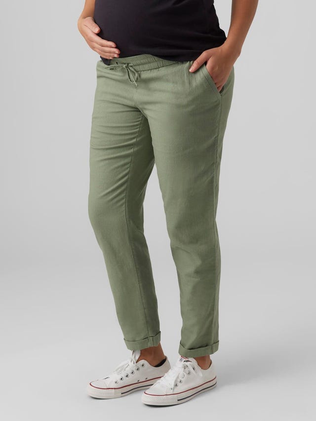 MAMA.LICIOUS Pantalons Regular Fit Taille moyenne - 20015249