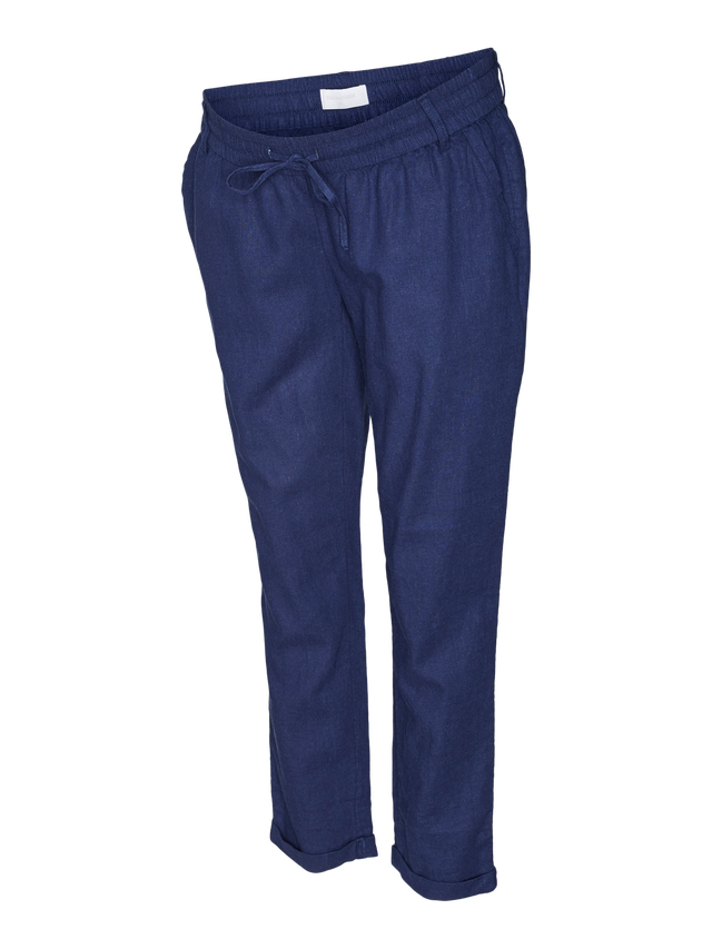 MAMA.LICIOUS Regular Fit Mid rise Trousers - 20015249