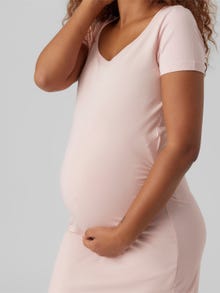 MAMA.LICIOUS Maternity-dress -Peachskin - 20015299