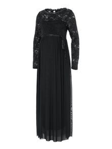 MAMA.LICIOUS Robes Regular Fit Col bateau -Black - 20015321