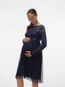 MAMA.LICIOUS MLMIVANA Sukienka Ciążowa -Navy Blazer - 20015323