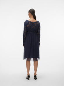 MAMA.LICIOUS vente-kjole -Navy Blazer - 20015323
