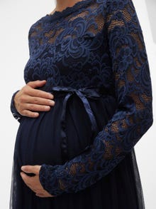 MAMA.LICIOUS MLMIVANA Sukienka Ciążowa -Navy Blazer - 20015323