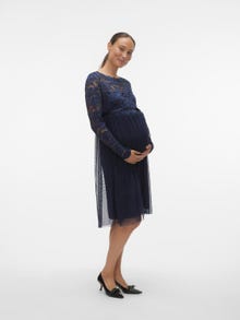 MAMA.LICIOUS MLMIVANA Sukienka Ciążowa -Navy Blazer - 20015323