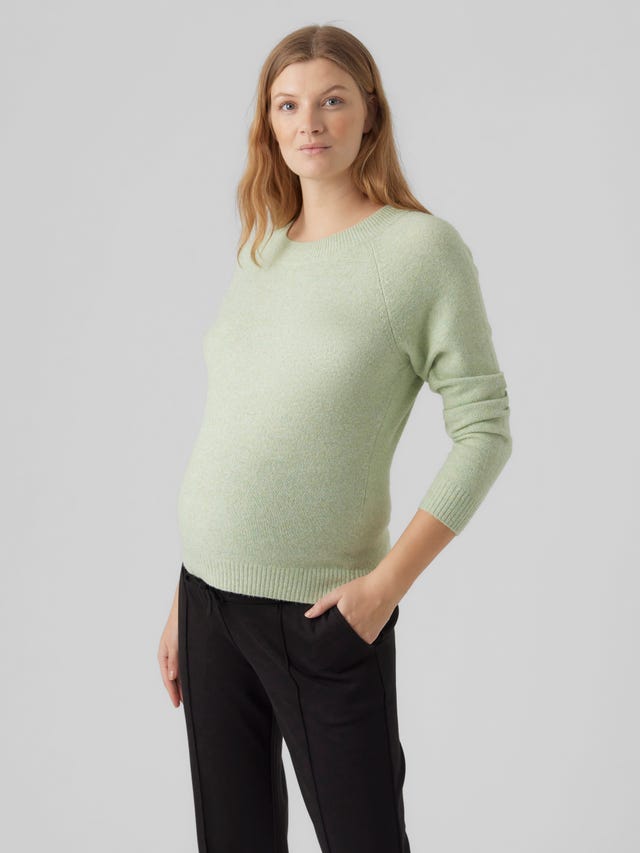 MAMA.LICIOUS Knitted maternity-pullover - 20015364