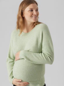 MAMA.LICIOUS Umstands-strickpullover -Reseda - 20015364