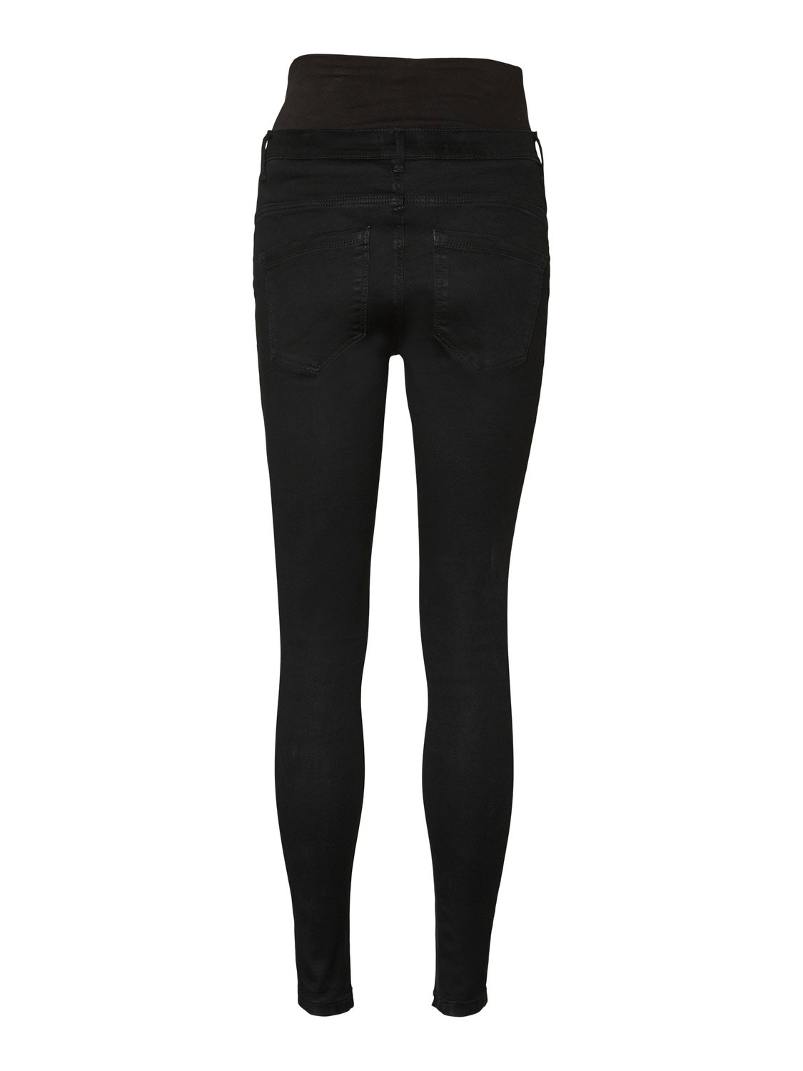 MAMA.LICIOUS Krój skinny Jeans -Black - 20015413