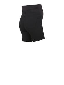 MAMA.LICIOUS Shorts Tiro alto -Black Denim - 20015438