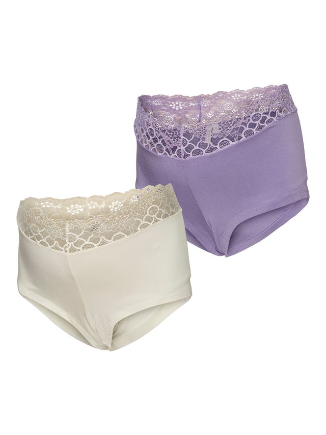 MAMA.LICIOUS 2-pack maternity-briefs - 20015439