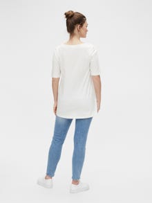 MAMA.LICIOUS Slim fit Mid waist Jeans -Light Blue Denim - 20015455