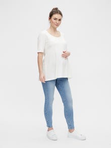 MAMA.LICIOUS Umstands-jeans -Light Blue Denim - 20015455