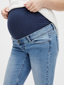 MAMA.LICIOUS Umstands-jeans -Light Blue Denim - 20015455