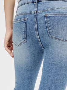 MAMA.LICIOUS Vaqueros Corte slim Cintura media -Light Blue Denim - 20015455