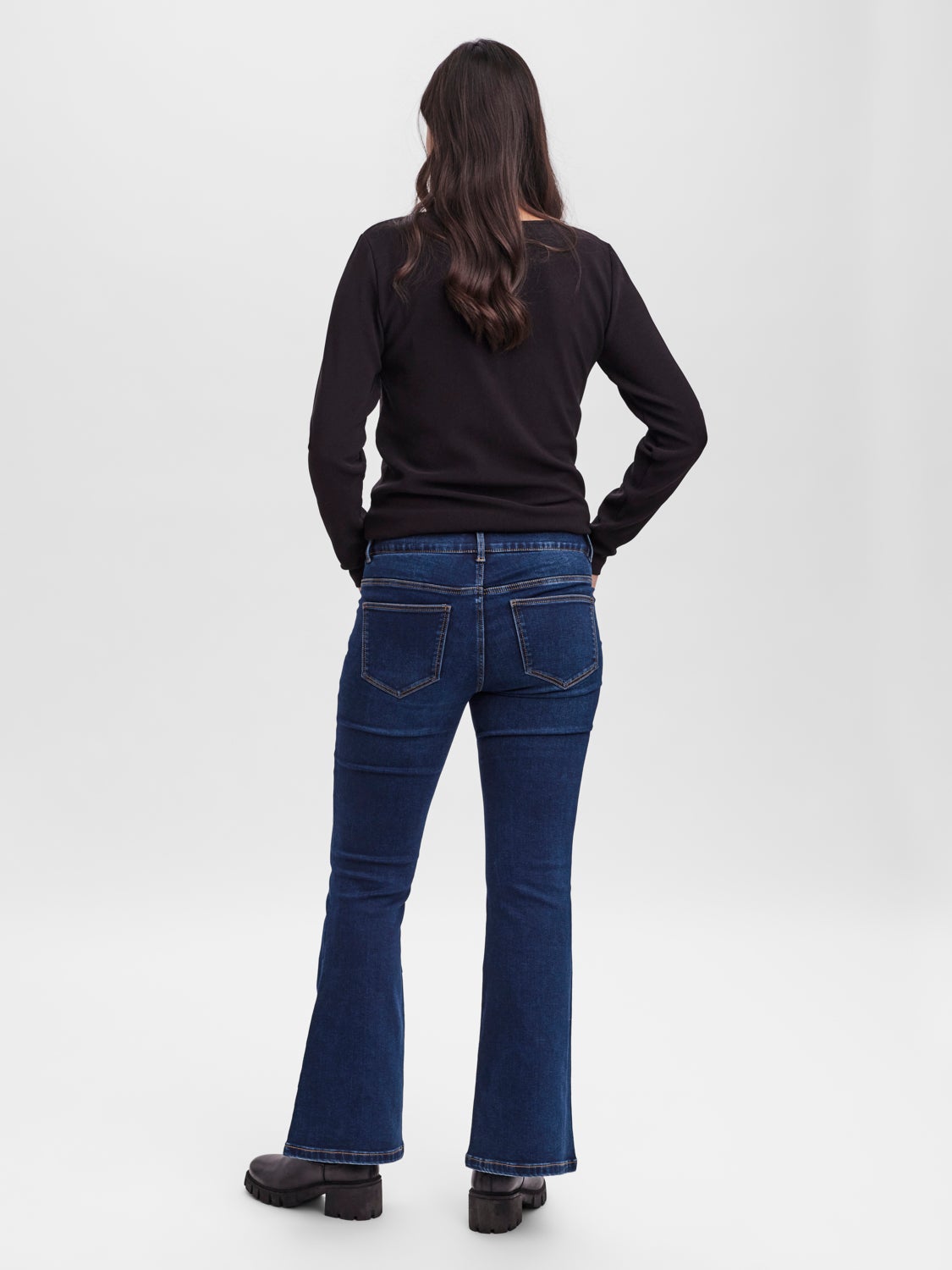 H&m mini 2024 flare jeans