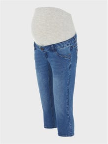 MAMA.LICIOUS Shorts Slim Fit -Medium Blue Denim - 20015501