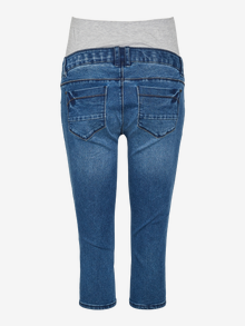 MAMA.LICIOUS Shorts Slim Fit -Medium Blue Denim - 20015501