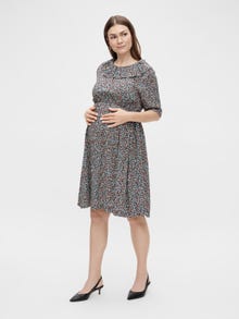 MAMA.LICIOUS Maternity-dress -Blueberry - 20015502