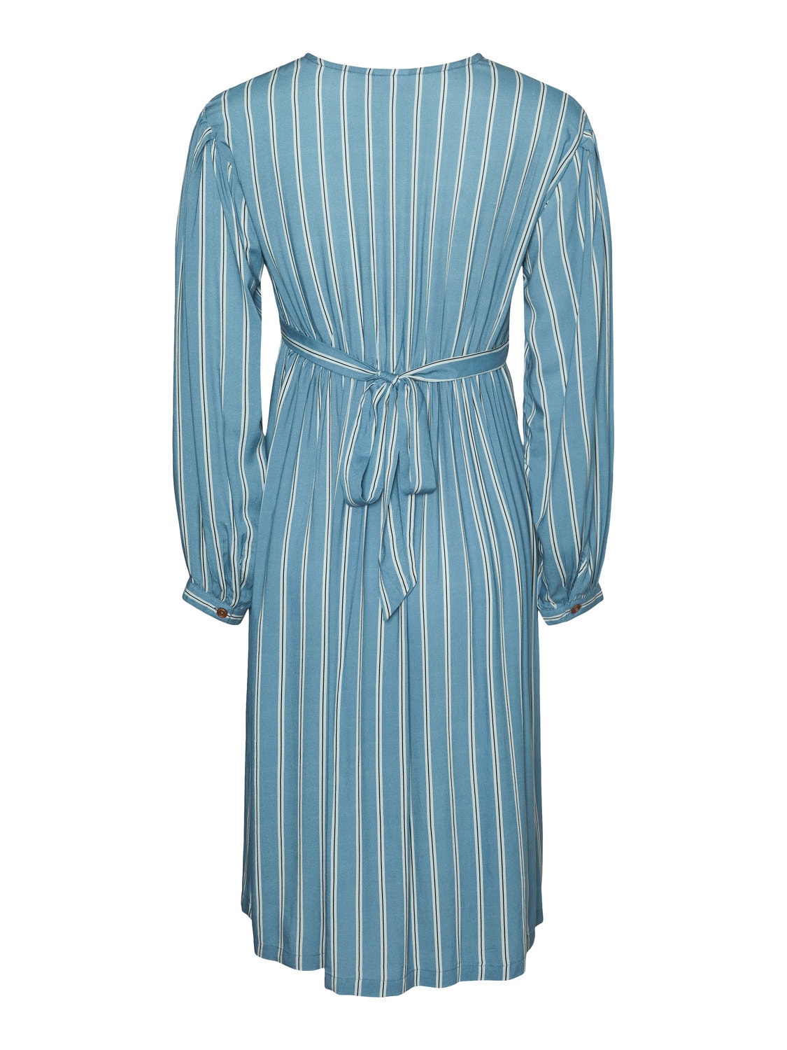 MAMA.LICIOUS Vestidos Corte regular Cuello redondo -Blue Heaven - 20015506